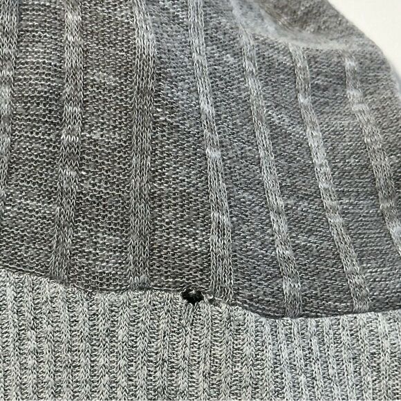 Anthropologie Grey Cowl Neck Knit Tunic, Size S - Picture 8 of 11